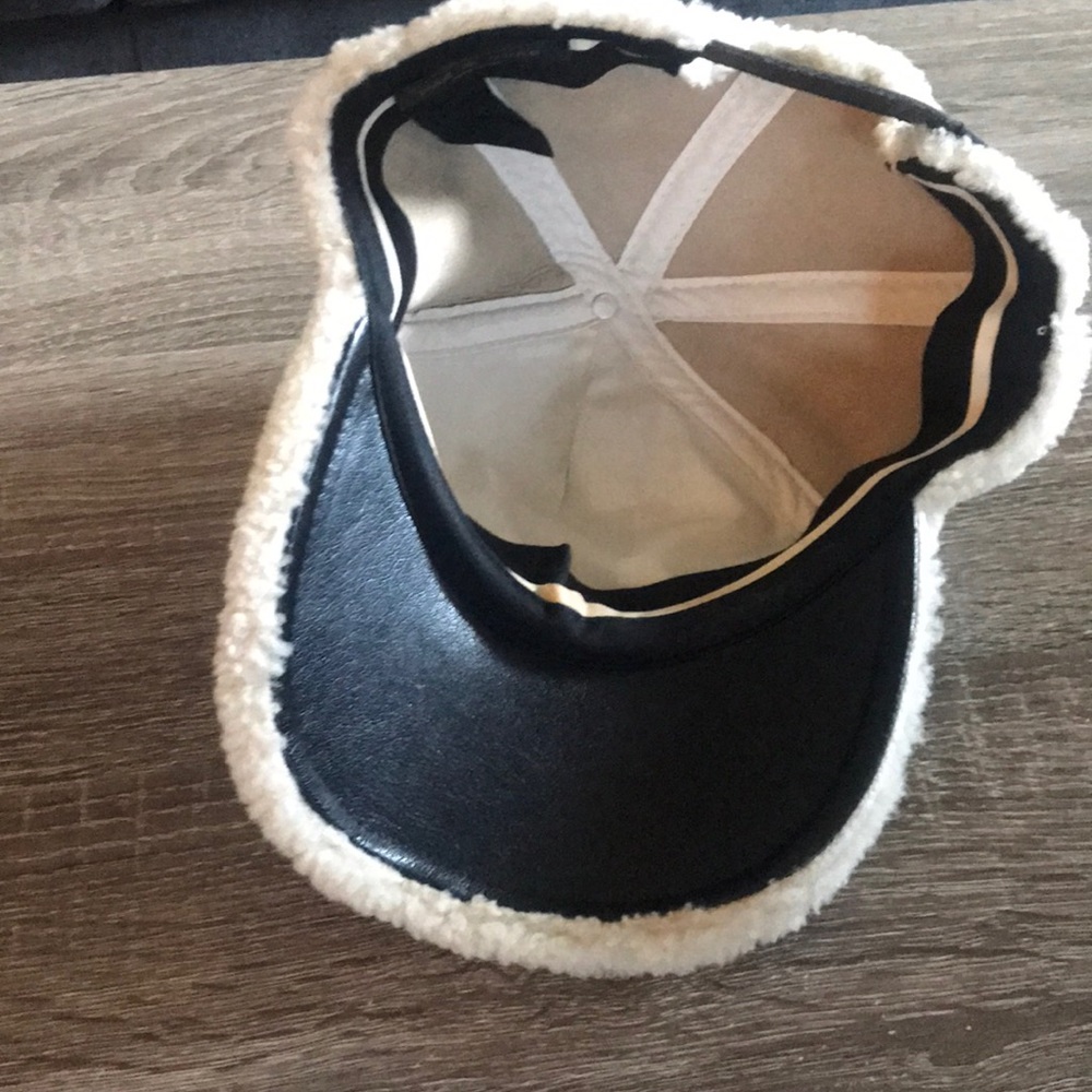 Rag & Bone Shearling Baseball Hat - Picture 4 of 4